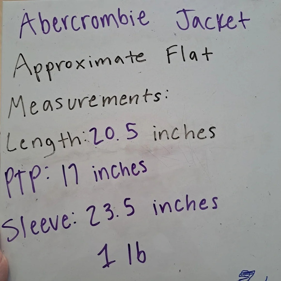 Abercrombie And Fitch Cream Gray Faux Leather Biker Moto Jacket Size Small - Picture 9 of 11